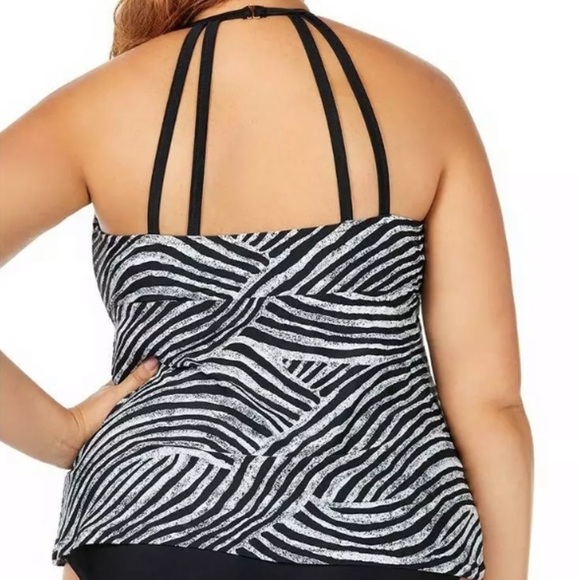 RAISINS Curve Rosalie Underwire Tankini Swim Top - Picture 2 of 7